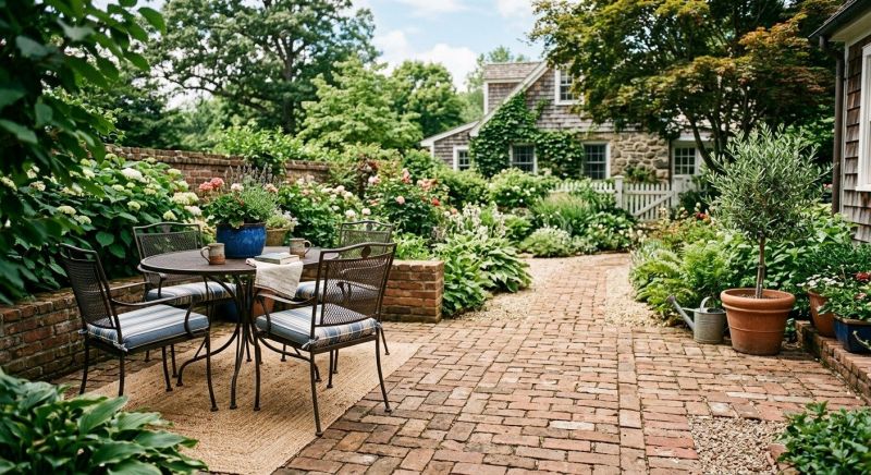 Patio Brick Installation in Fairfield County, CT