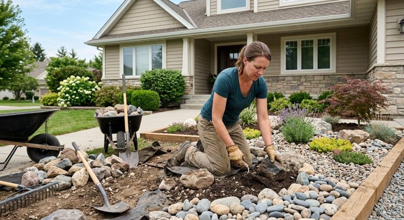 Decorative Rock Installation in Ventura County, CA