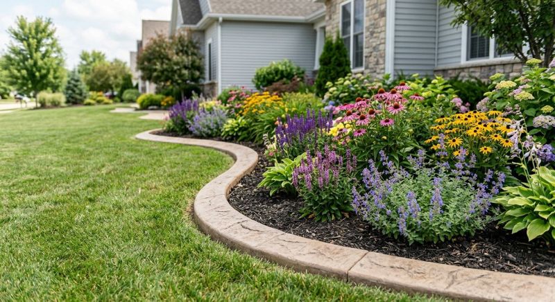 Flowerbed Curbing Installation in Citrus County, FL