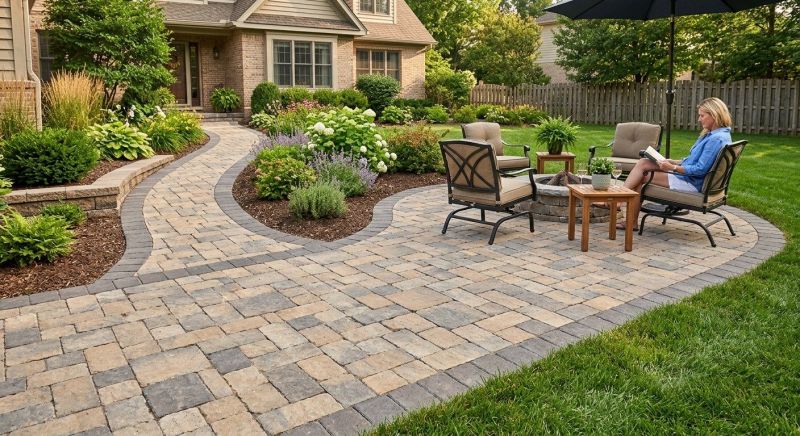 Limestone Pavers Installation in Norwalk, CT