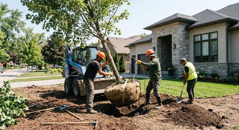 Maple Tree Planting in Ventura County, CA